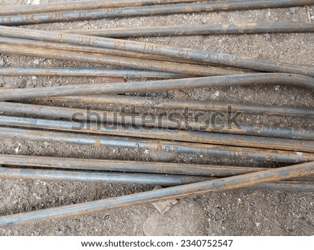 reinforcing steel for reinforced concrete of a building to be used as reinforcement for columns, foundations, sloofs and beams