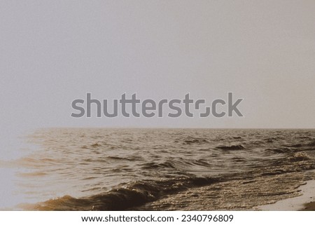 sandy beach on Piviha mountain horizontal photo