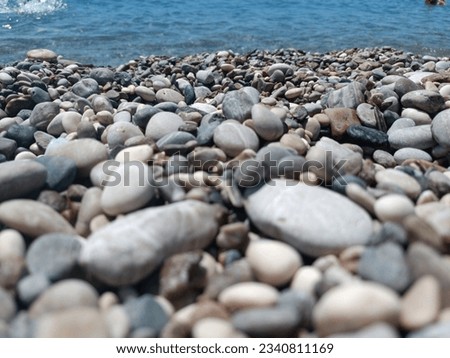 small stone texture for background high quality photo sea stones small beach stones watery stone view background