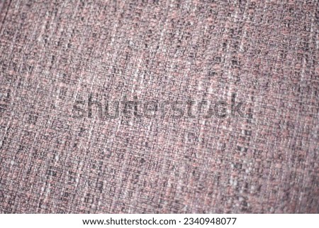 flat canvas of coarse cotton fabric for background, authentic pink burlap from clothing industry