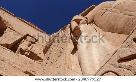 The Great Temple of Ramesses II, Abu Simbel, Egypt. 