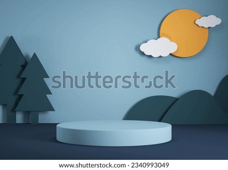 3d rendering exhibition abstract background product display background