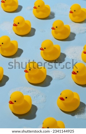Yellow rubber duck. Rubber Duck toy. Rubber duck toy for swimming. cute toy duck. Ducklings.