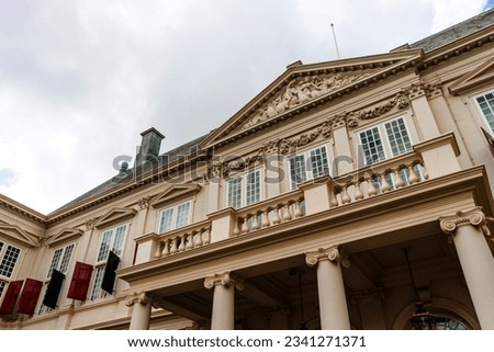 Exterior of Noordeinde Palace, The Hague, The Netherlands, Europe