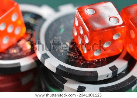 poker game macro closeup photo, Poland 2023