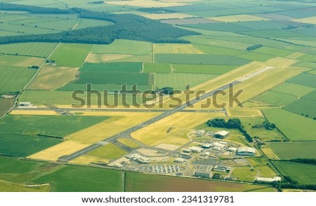 Humberside Airport has become a very important travel location to allow people to travel in and out of Europe. Royalty-Free Stock Photo #2341319781