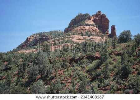 Sedona Arizona Hiking Trails in Red Rock Arizona Landscape