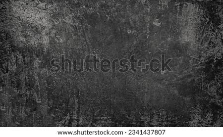 Old black grunge background. Distressed texture. Grunge style wallpaper