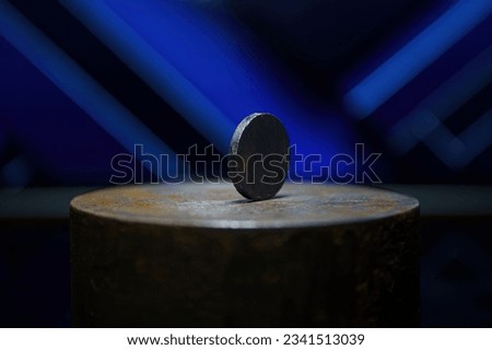 LK-99 room-temperature revolutionary superconductor. High quality photo Royalty-Free Stock Photo #2341513039