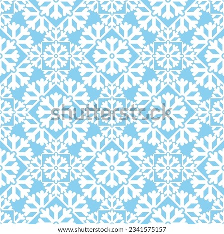 snowflake pattern. christmas background. vector illustration
