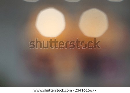 Abstract background bokeh in a cafe interior. Blurred, shallow depth of focus and vintage tone.