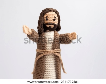 A Crochet Jesus Amigurumi Doll