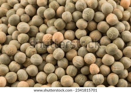 Whole dried green peas full frame as a background Royalty-Free Stock Photo #2341815701