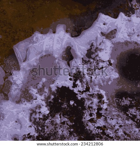 ice. grunge texture. abstract background. vector illustration.