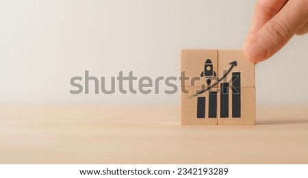 Growth hacking concept. A modern approach to marketing, combining creativity and technical savvy to rapidly increase business growth. Using digital tools, data driven and automation to drive growth. Royalty-Free Stock Photo #2342193289