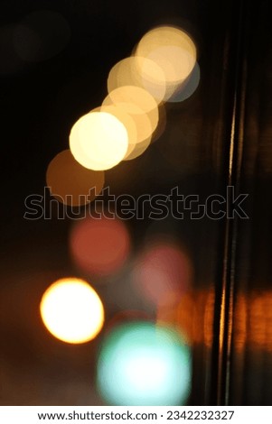 image of colorful light trails with motion blur effect, long time exposure. Isolated on background.