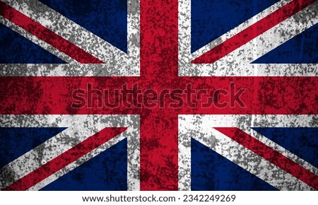 british flag texture as background