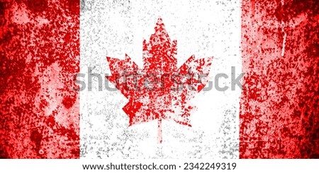 canada flag texture as background