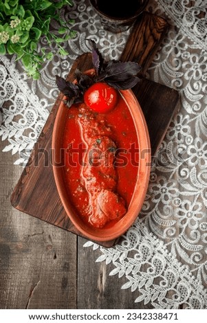 
Tomato soup pictures. Cream photos for restaurant and cafe menu. Vegan foods, tomato cream photos