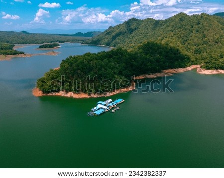Floating lake at Sri Lanna National Park