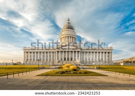Utah state capitol in Salt Lake City Royalty-Free Stock Photo #2342421253