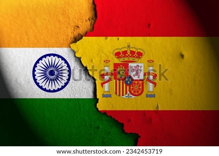 Relations between India and Spain. India vs Spain.