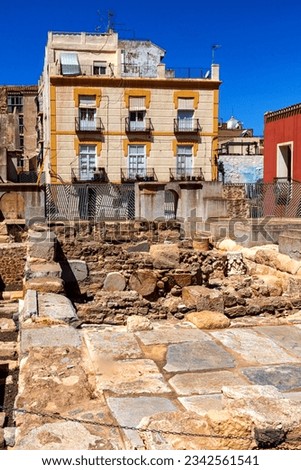 Roman Theater Cartagena, Murcia, Spain