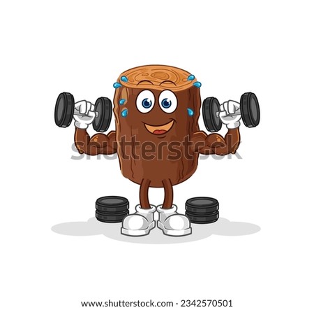 the log weight training illustration. character vector
