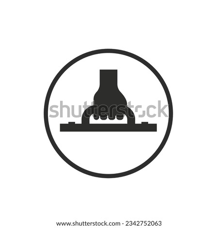 easy to carry icon vector element design template web Royalty-Free Stock Photo #2342752063