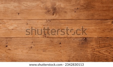 Wooden banner background. Top down view. Old rustic new brown wood texture background in high definition HD