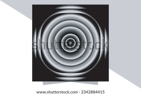 Circle background design vector background