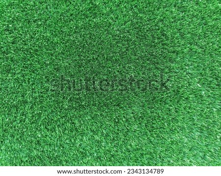 Closeup view and texture from the green synthesis grass field.
