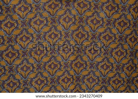 abstract pattern on printed fabric