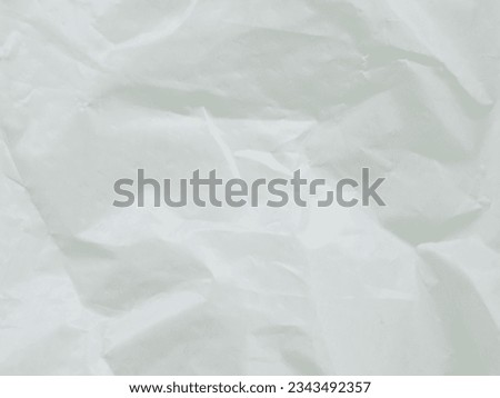 White plastic bag surface. Uneven, wrinkled skin
