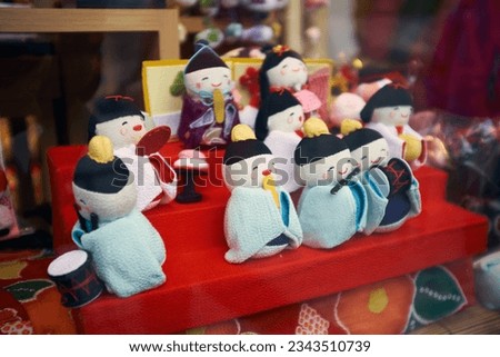Lovely small Japanese traditional cloth dolls
