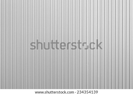 white Corrugated metal texture surface 
 Royalty-Free Stock Photo #234354139
