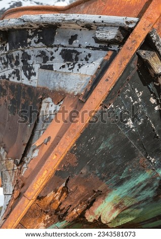 Conveyor; Diagonal prow; Furnace bars; Gear; Grytviken, South Georgia