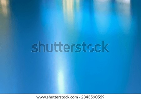 Abstract background of beautiful trendy blue color. Natural reflection in blue tones