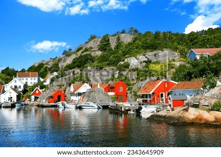 Norway. A resort city Kristiansand. the sixth-largest city in Norway.	 Royalty-Free Stock Photo #2343645909