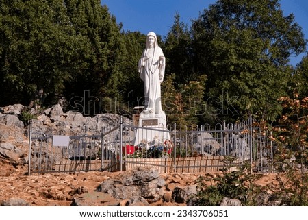 The Virgin Mary sighting in Medjugorje