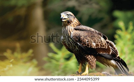 The bird in the image is a hawk, and the most likely species is the golden eagle. Other possible species include the bald eagle, northern goshawk, and Eurasian sparrowhawk.