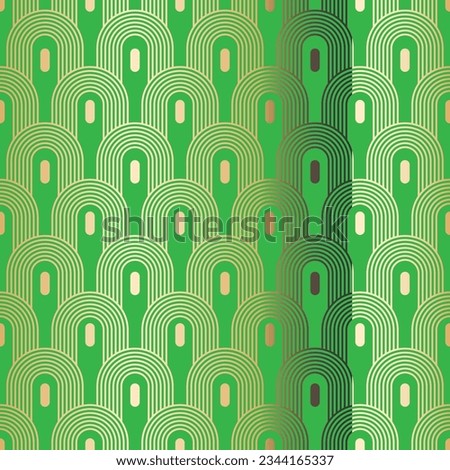    A beautiful pattern with illustration fashion elements modern graphics color Design Royalty-Free Stock Photo #2344165337