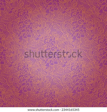    A beautiful pattern with illustration fashion elements modern graphics color Design Royalty-Free Stock Photo #2344165345