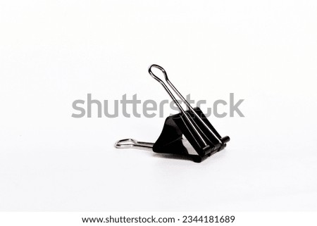 Paper Clip For Office isolated on White Background.