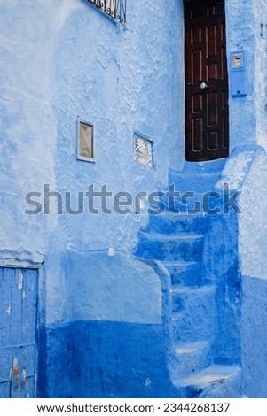 Point of view, strolling around "the Blue Pearl" of Morocco, Chefchaouen.