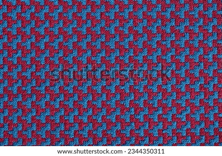 Textile fabric with abstract pattern background