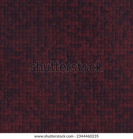 Leather pattern brown and red