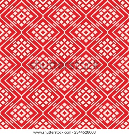  Japanese Zigzag Diamond Vector Seamless Pattern
