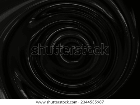 Black enamel spiral background material