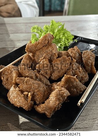 Fried Fermented Beef Fermented Pork Royalty-Free Stock Photo #2344582471